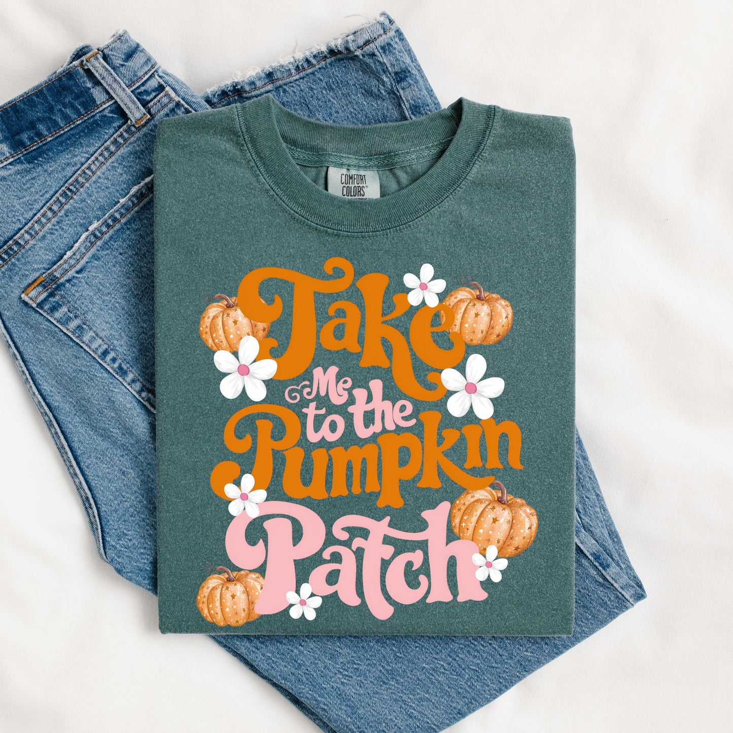 Take Me To The Pumpkin Patch Tee July.