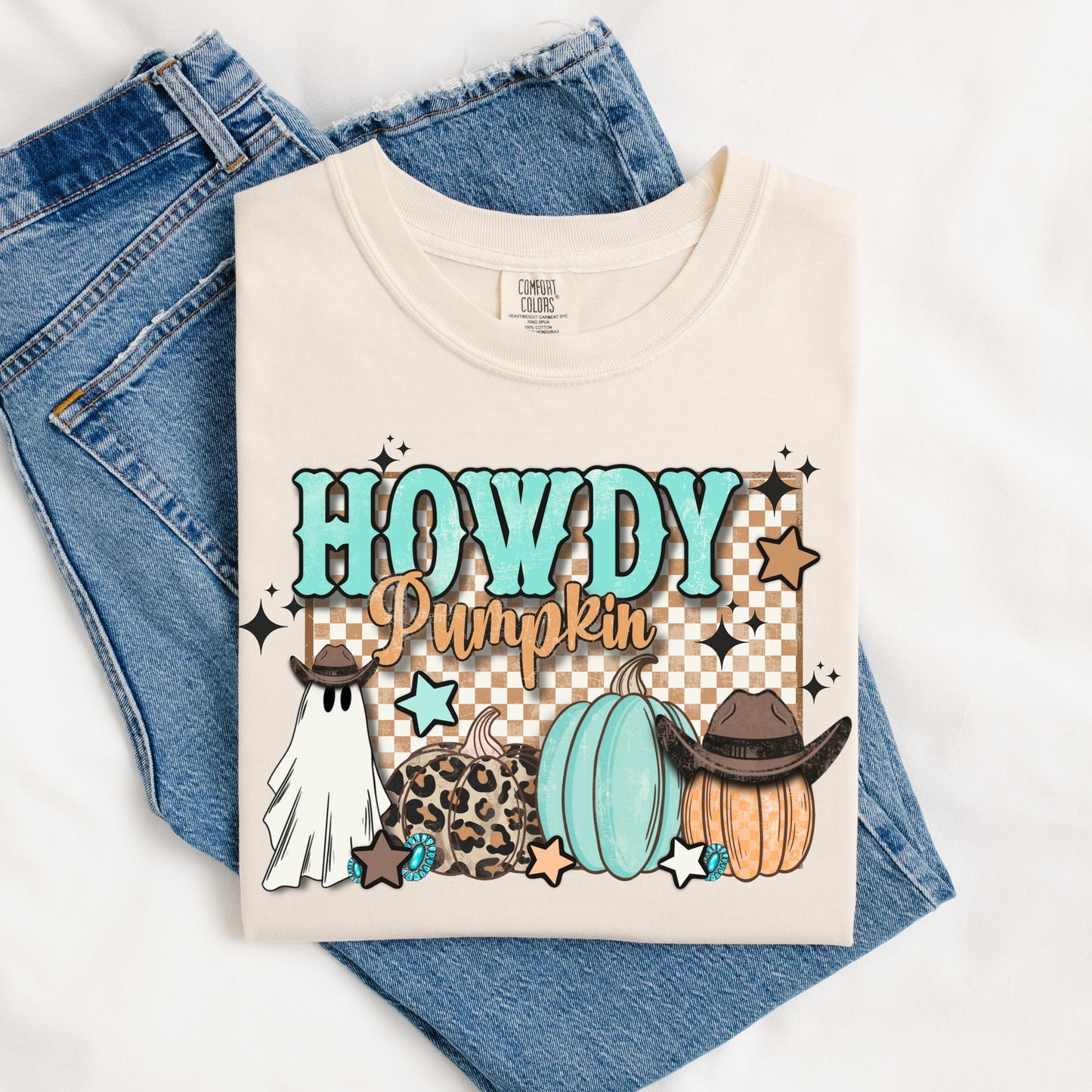 Howdy Pumpkin Tee July.