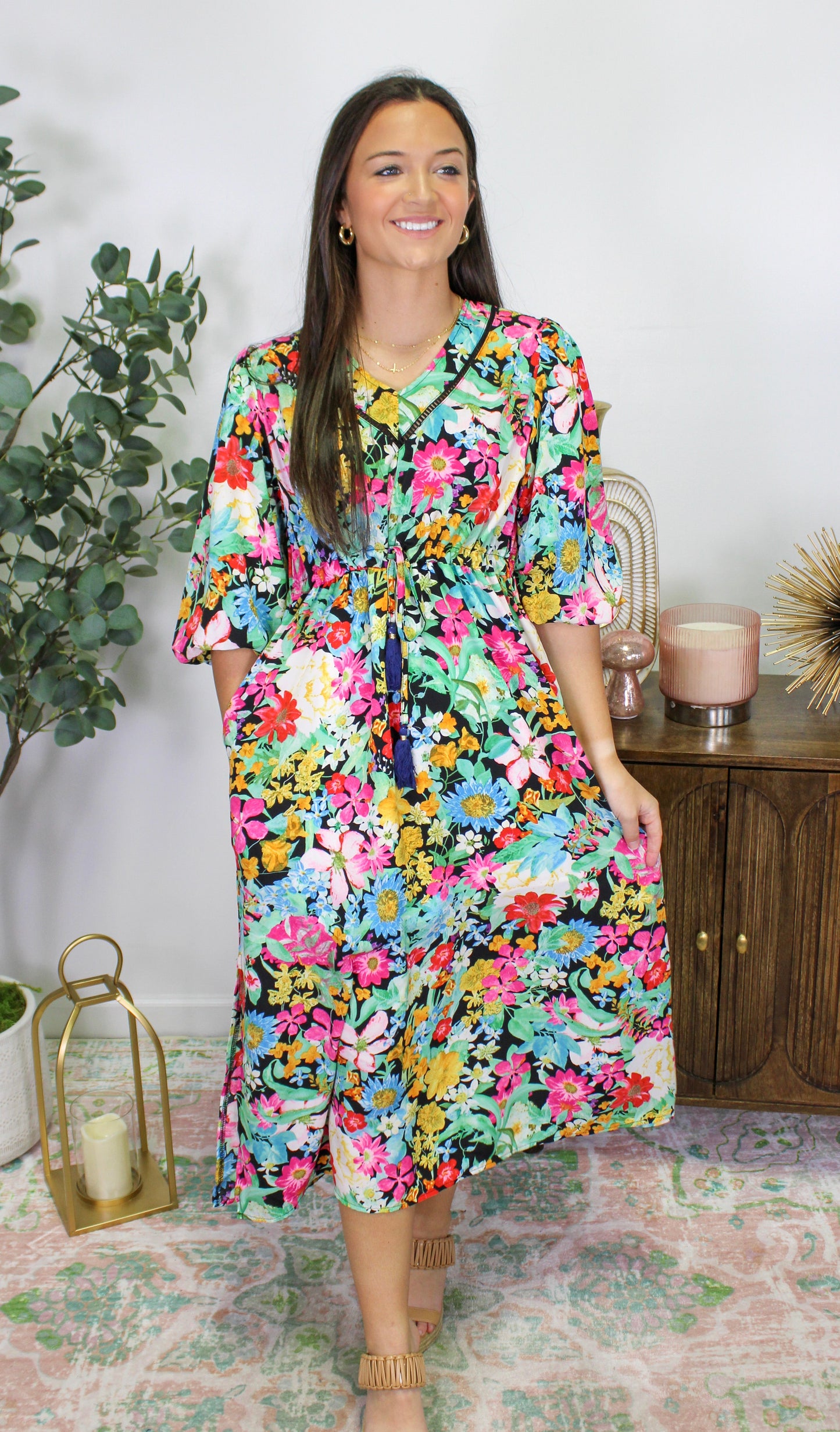 Floral Tassel Maxi LT