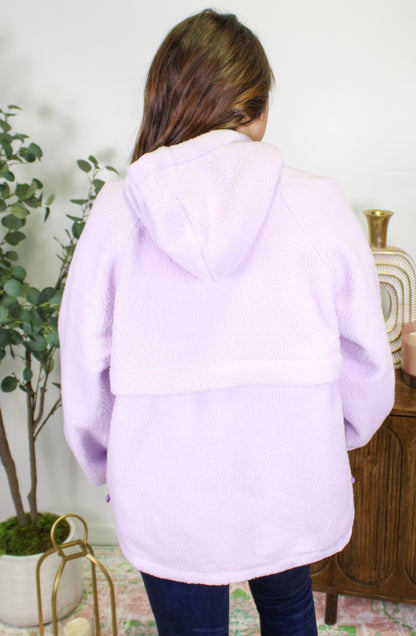 Purple Sherpa Pullover RTS