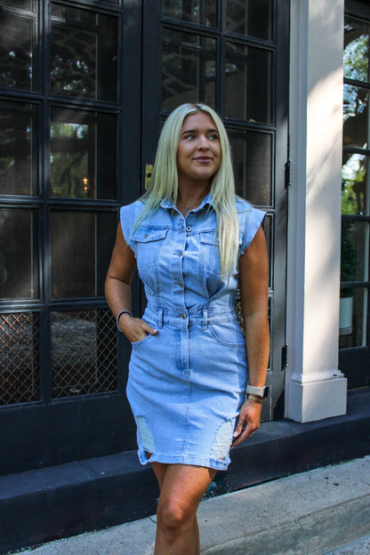 Denim Dress RTS