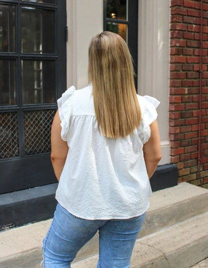 White Textured Top RTS