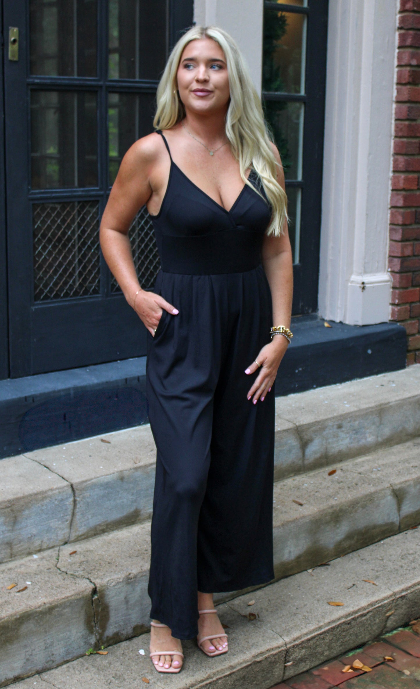 Black Cami Jumpsuit RTS