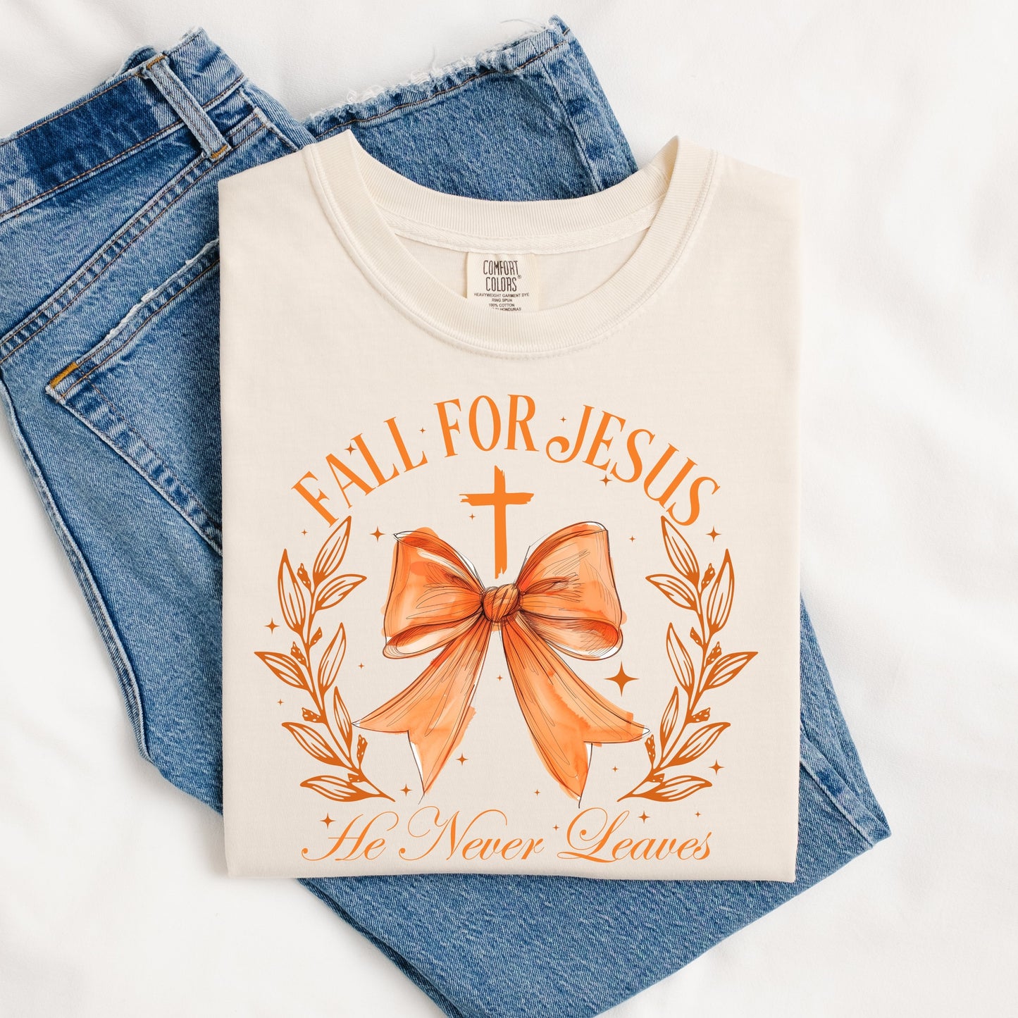 Fall for Jesus Tee July.