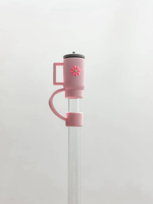 Straw Cover 10MM "Light Pink Cup"